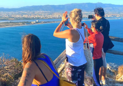 Vista spiaggia del Poetto - Cagliari