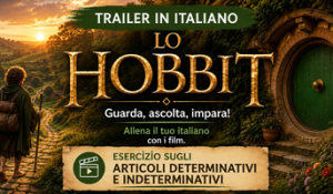 Lo Hobbit: esercizio sugli articoli determinativi e indeterminativi